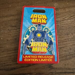 Limited Release Pin 2023 Disney Parks Marvel Classic Iron Man Blue Stealth Suit
